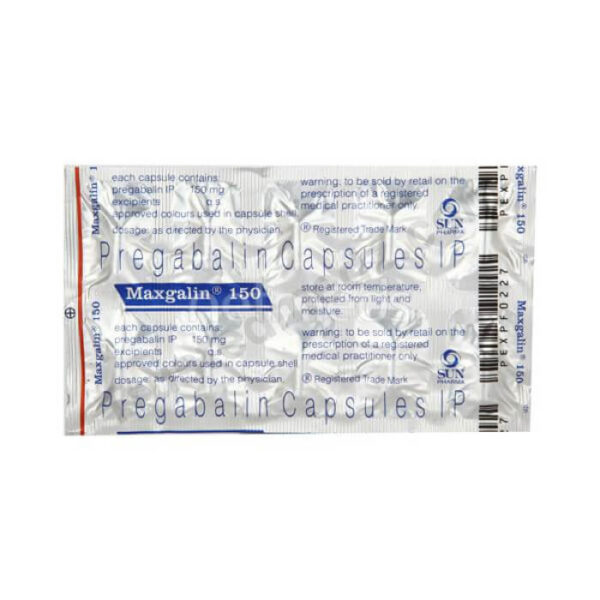 Maxgalin 150mg (Pregabalin)
