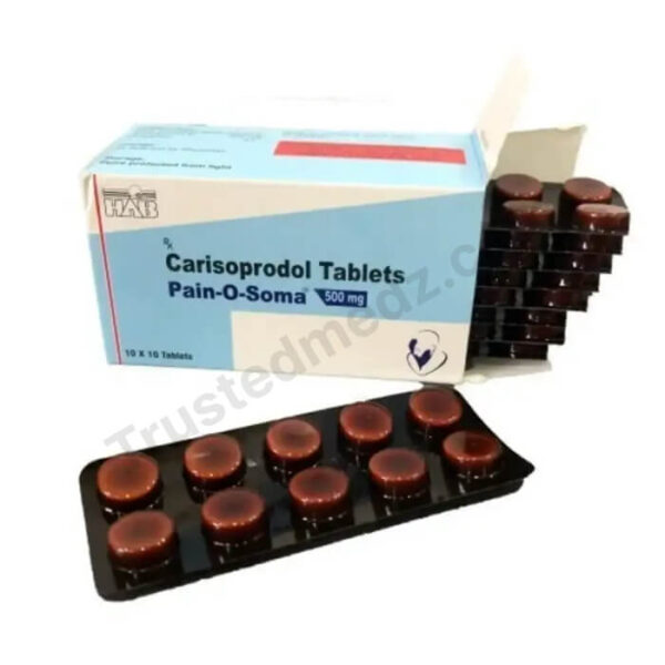 Pain O Soma 500mg (Carisoprodol)
