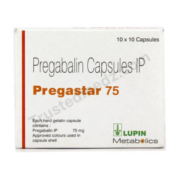 Pregastar 75mg (Pregabalin)