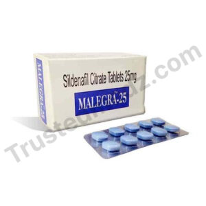 Malegra 25 mg - Buy Online at TrustedMedz