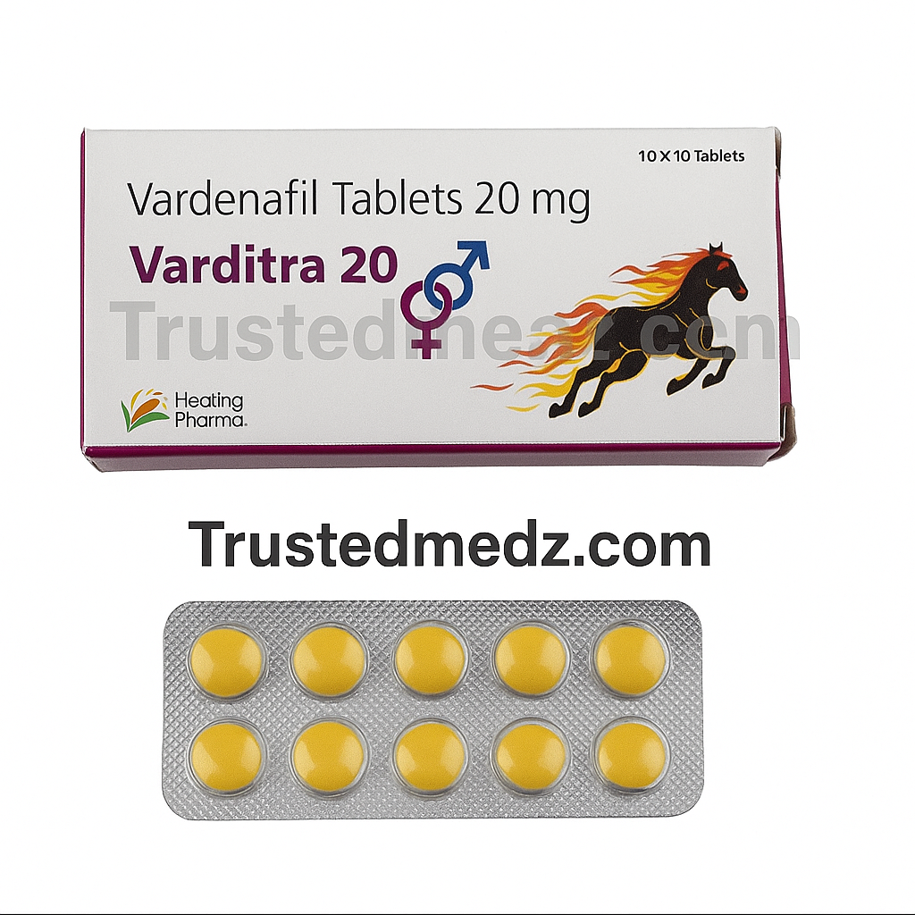 Varditra 20 Mg - Buy Online at TrustedMedz