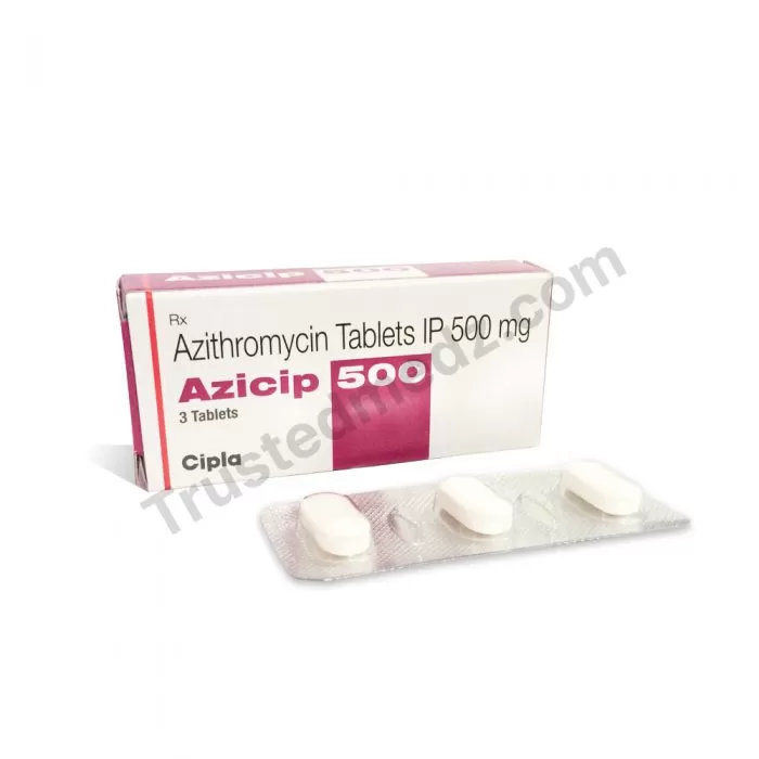 Azicip 500 mg with Azithromycin, Generic pills for Sale