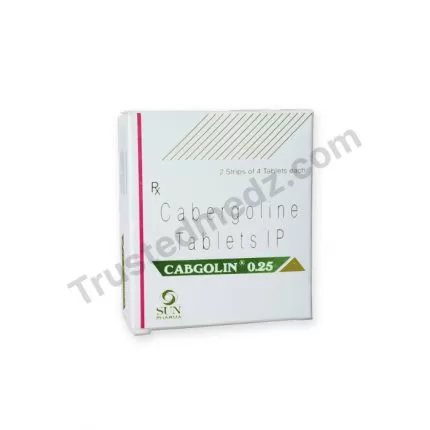 Cabgolin 0.25 mg Tablet with Cabergoline, Generic Dostinex pills for Sale