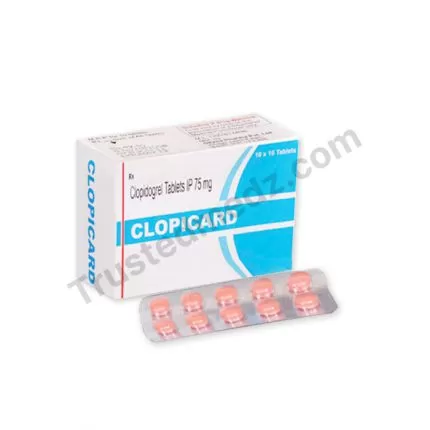 Clopicard 75 Mg with Clopidogrel, Generic pills for Sale