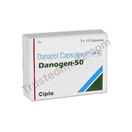 Danogen 50 mg Capsule with Danazol, Generic Capsule for Sale