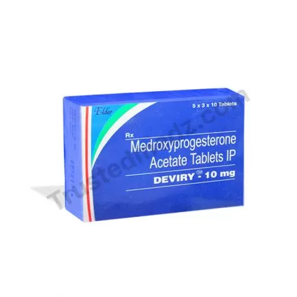 Deviry 10 mg Tablet with Medroxyprogesterone, Generic pills for Sale