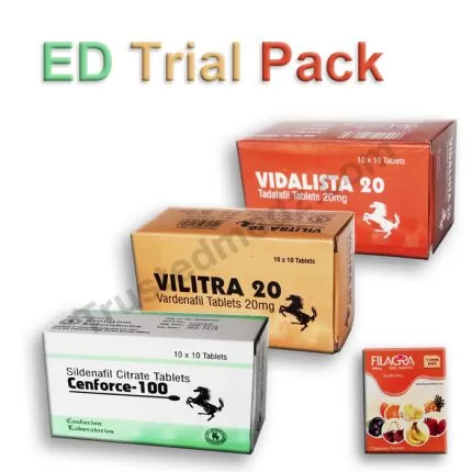 Ed Trial Pack with sildenafil, Generic Viagra pills for Sale