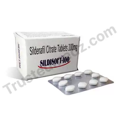 Sildisoft 100 mg Tablet with Sildenafil, Generic Viagra pills for Sale