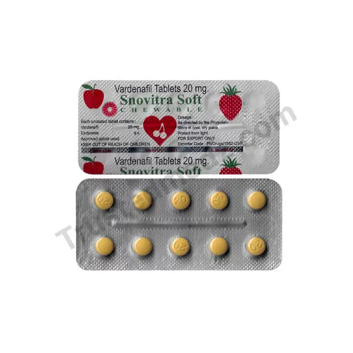 Snovitra Soft with Vardenafil, Generic Levitra pills for Sale