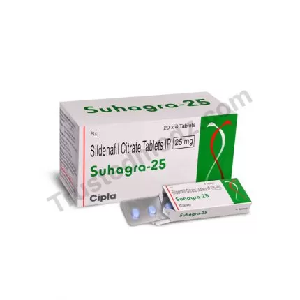 Suhagra 25 mg with Sildenafil, Generic Viagra pills for Sale