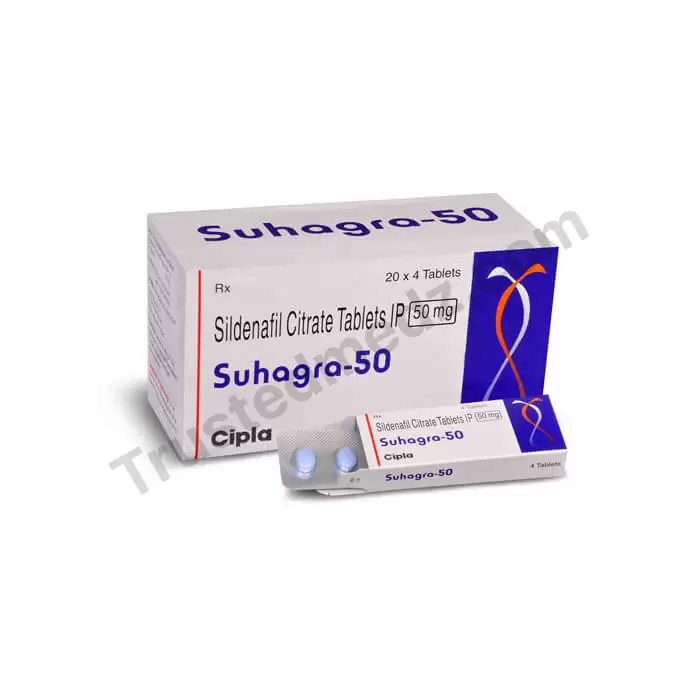 Suhagra 50 mg with Sildenafil, Generic Viagra pills for Sale