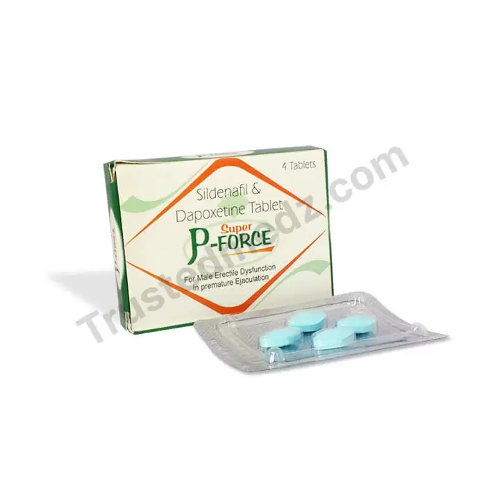 Super P Force with Sildenafil/Dapoxetine, Generic Viagra/Priligy pills for Sale