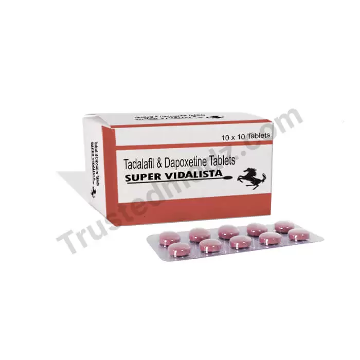 Super Vidalista with Tadalafil/Dapoxetine, Generic cialis/Priligy pills for Sale