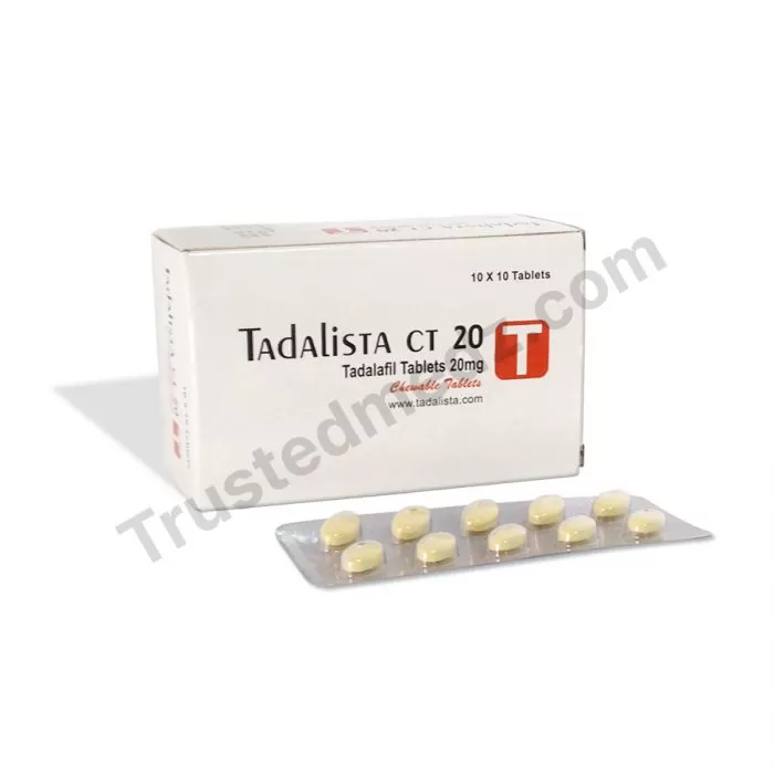 Tadalista Ct 20 mg with Tadalafil, Generic Cialis pills for Sale