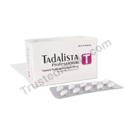 Tadalista Professional with Tadalafil, Generic Cialis pills for Sale