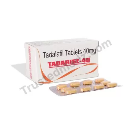 Tadarise 40 mg with Tadalafil, Generic Cialis pills for Sale