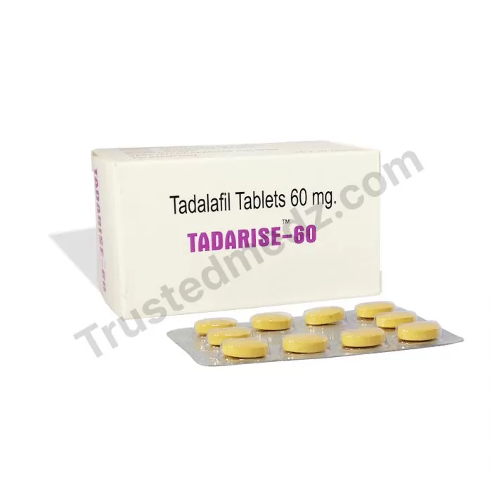 Tadarise 60 mg with Tadalafil, Generic Cialis pills for Sale