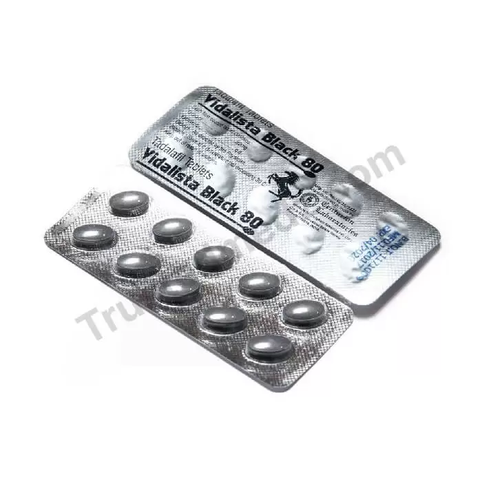 Vidalista Black 80 mg Tadalafil, Generic cialis pills for Sale