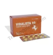 Vidalista tablets with Tadalafil 20 mg, Generic Cialis yellow for Sale