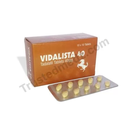 Vidalista 40 mg with Tadalafil, Generic cialis pills for Sale