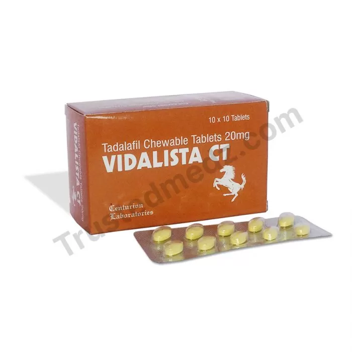 Vidalista Ct 20 mg with Tadalafil, Generic cialis pills for Sale