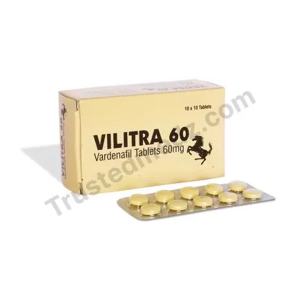 Vilitra 60 mg with Vardenafil, Generic Levitra pills for Sale