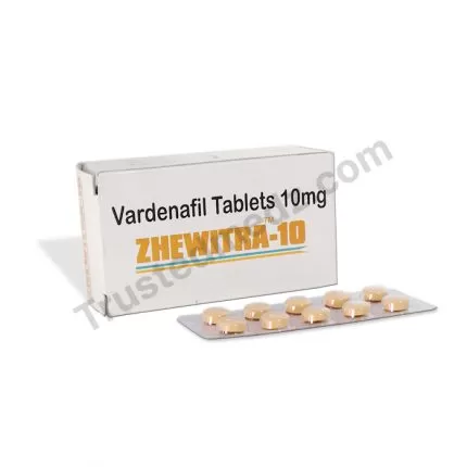 Zhewitra 10 with Vardenafil, Generic Levitra pills for Sale