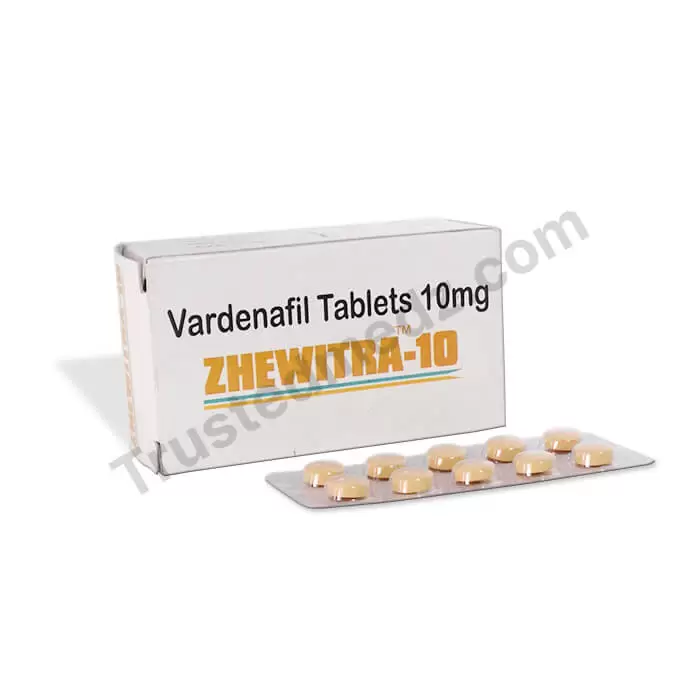 Zhewitra 10 with Vardenafil, Generic Levitra pills for Sale