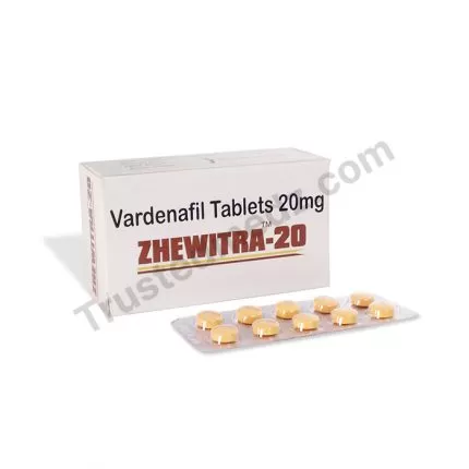 Zhewitra 20 mg with Vardenafil, Generic Levitra pills for Sale