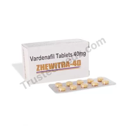 Zhewitra 40 mg with Vardenafil, Generic Levitra pills for Sale