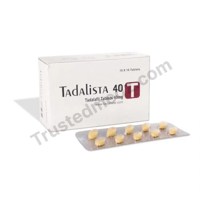 Tadalista 40 Mg with tadalafil, Generic Cialis pills for Sale