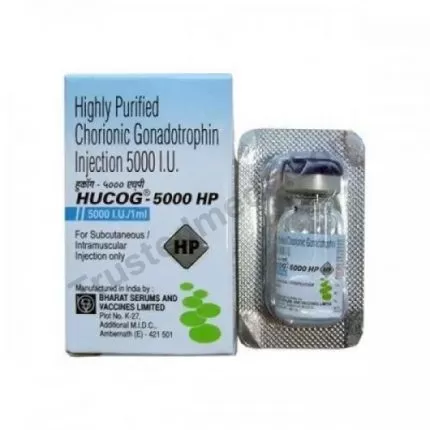 HUCOG 5000 IU Injection with Human Chorionic Gonadotropin, Generic Pregnyl Injection for Sale