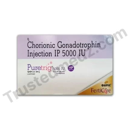 Puretrig 5000 Iu Injection with Human Chorionic Gonadotropin, Generic Pregnyl Injection for Sale