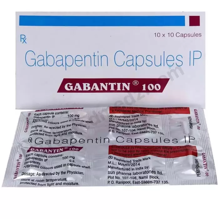 Gabantin 100mg with Gabapentin, Generic Capsule for Sale