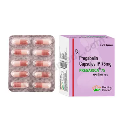 Pregarica 75mg with Pregabalin, Generic Lyrica Capsule for Sale