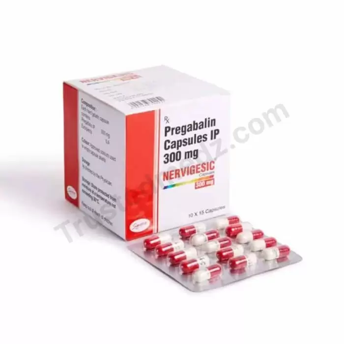 Nervigesic 300mg with Pregabalin, Generic Lyrica Capsule for Sale