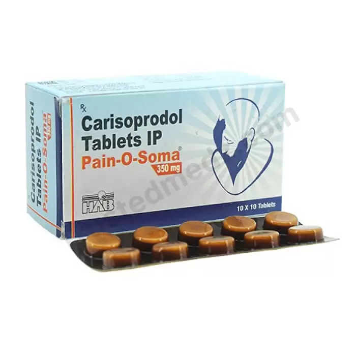 Pain O Soma 350mg with Carisoprodol, Generic pills for Sale