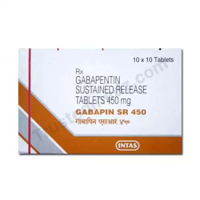 Pentanerv SR 450mg with Gabapentin, Generic Tablet for Sale