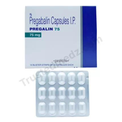 Pregalin  75mg with Pregabalin, Generic Lyrica Capsule for Sale