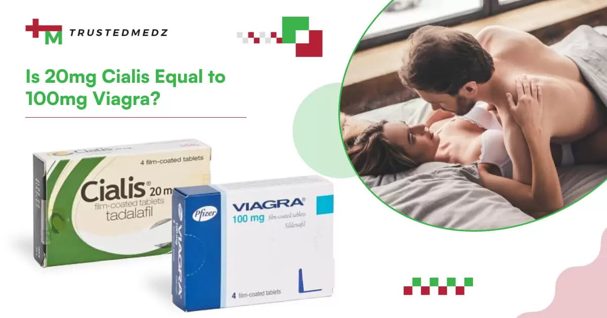 Is 20mg Cialis Equal to 100mg Viagra_