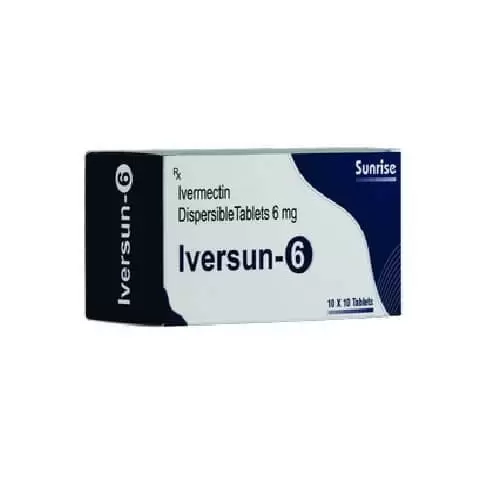 Iversun 6 mg ivermectin tablets